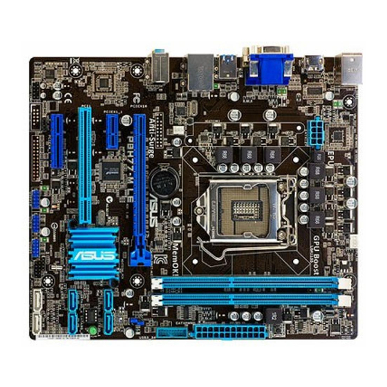 Asus P8H77-M LE Guia De Inicio Rapido