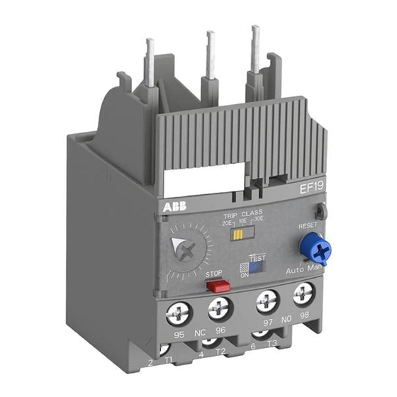 ABB EF Serie Manual De Instrucciones