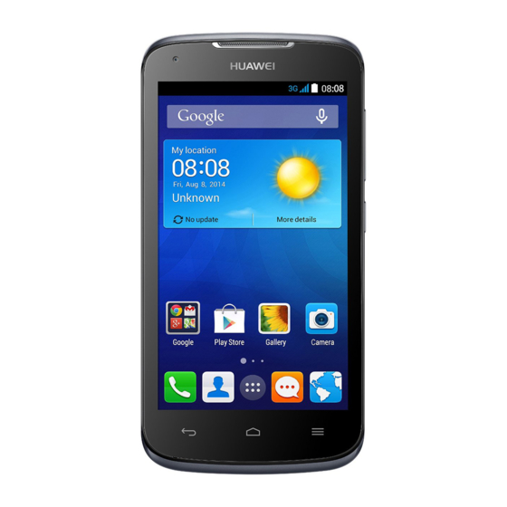 Huawei Ascend Y540 Guia De Inicio Rapido