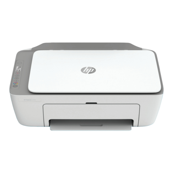 HP DeskJet 2700e All-in-One serie Guia Del Usuario