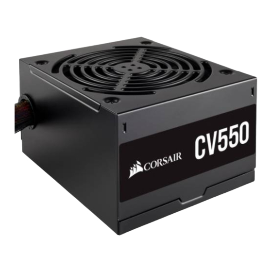 Corsair CV550 Serie Manual
