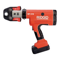 RIDGID RP 210-B Manual De Instrucciones