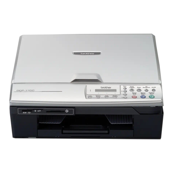Brother DCP-110C Manual Del Usuario