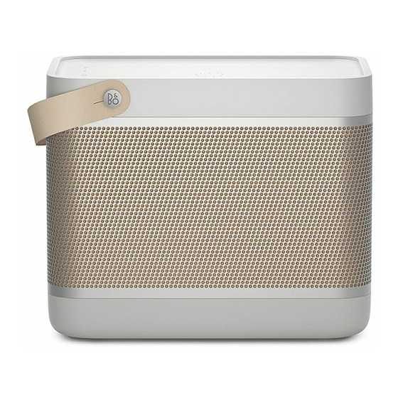 Bang & Olufsen Beolit 20 Guia De Inicio Rapido
