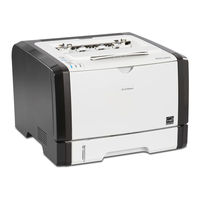 Ricoh SP 320DN Guía De Usuario