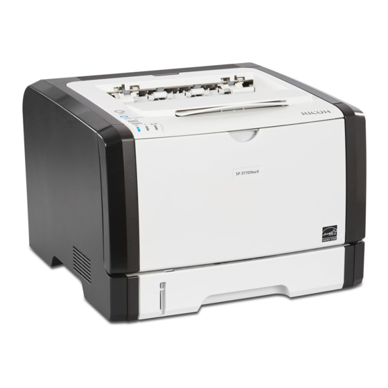 Ricoh SP 320DN Guía De Usuario