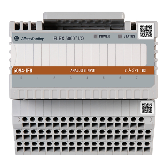 Rockwell Automation Allen-Bradley FLEX 5000 Serie Manual Del Usuario