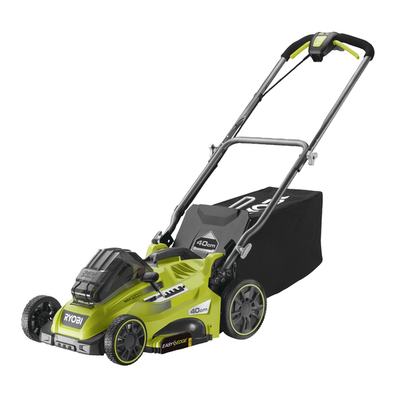 Ryobi RLM36X41HPG Manual Del Usuario