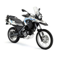 Bmw Motorrad G 650 GS Manual De Instrucciones