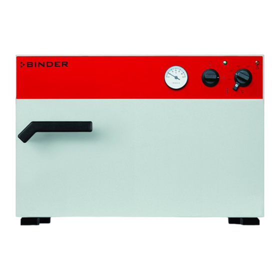 Binder B 28 Manual De Funcionamiento