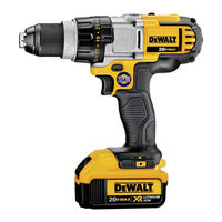 Dewalt DCD985 Manual De Instrucciones
