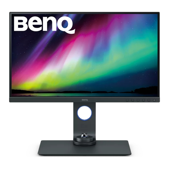 BenQ Serie SW Manual Del Usuario