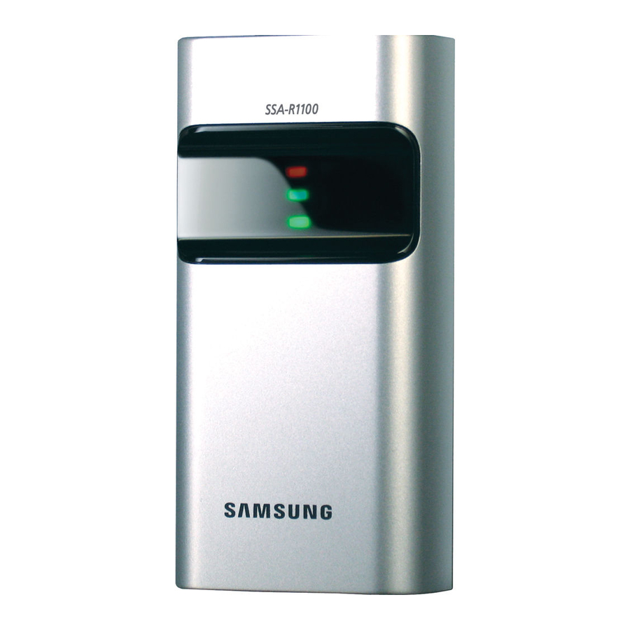 Samsung SSA-R1001 Manuales