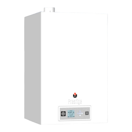 ACV Prestige 24 Solo Instrucciones De Instalación, Uso Y Mantenimiento