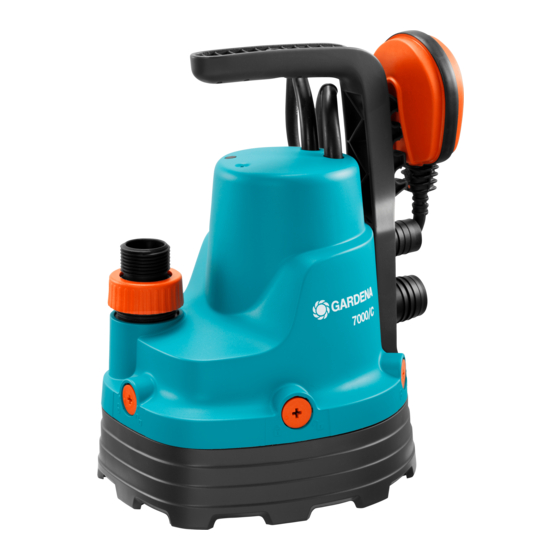 Gardena 7000/C Manual Del Operador
