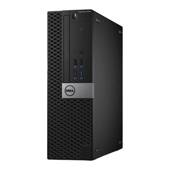 Dell OptiPlex 3040 Manual Del Propietário