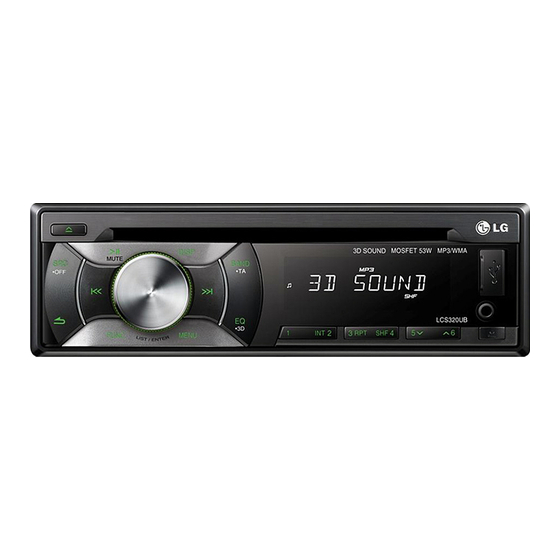 LG LCS321UB Manual Del Propietário