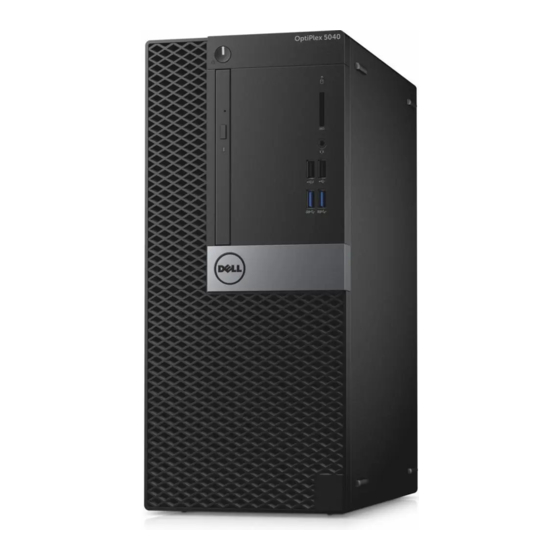 Dell OptiPlex 3040 Manual Del Propietário