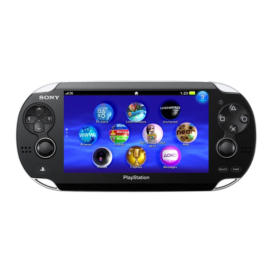 Sony PlayStation Vita Guía De Seguridad
