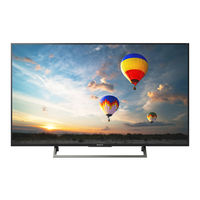 Sony BRAVIA XBR-55X800E Guía De Referencia Rápida