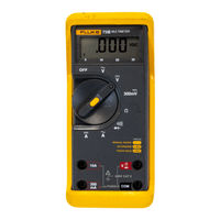 Fluke 73 III Serie Manual De Instrucciones