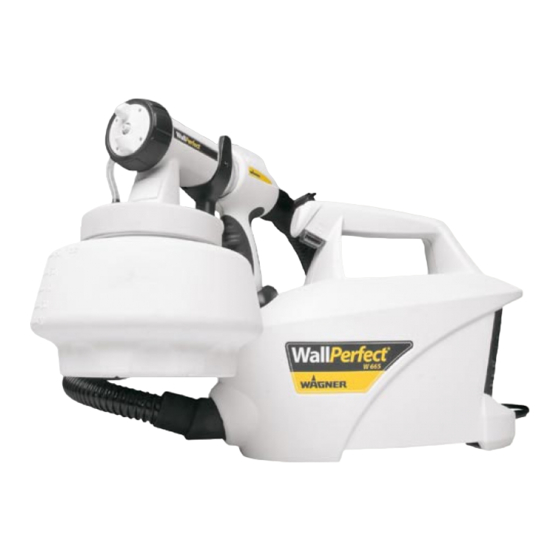 WAGNER WallPerfect  W 665 Manuales