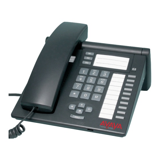 Avaya Tenovis T3 Basic Manual De Manejo