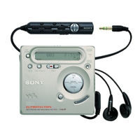 Sony MiniDisc MZ-R701PC Manual De Instrucciones