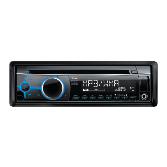Clarion CZ202E Manual De Instrucciones Y De Instalación