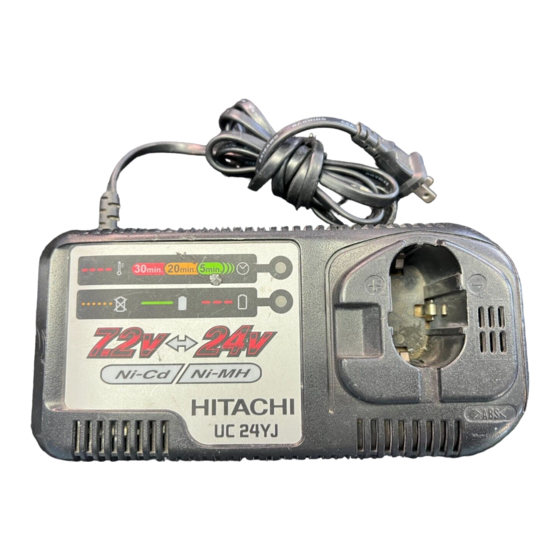 Hitachi Koki UC 24YJ Instrucciones De Manejo