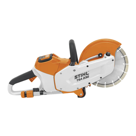 Stihl TSA 230 Manual De Instrucciones
