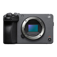 Sony ILME-FX30B Guia De Inicio Rapido