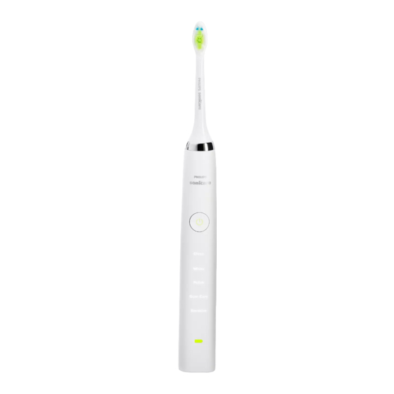 Philips Sonicare Diamond Clean 300 Serie Manuales