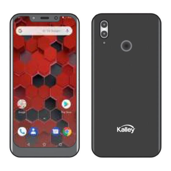 Kalley CELULAR BLACK PRO Manual De Usuario