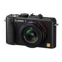 Panasonic Lumix DMC-LX5 Instrucciones De Funcionamiento Para Características Avanzadas