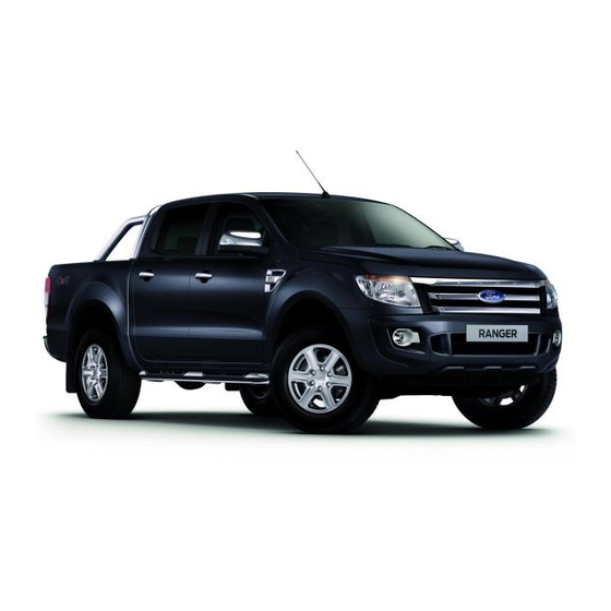 Ford RANGER Manual Del Conductor