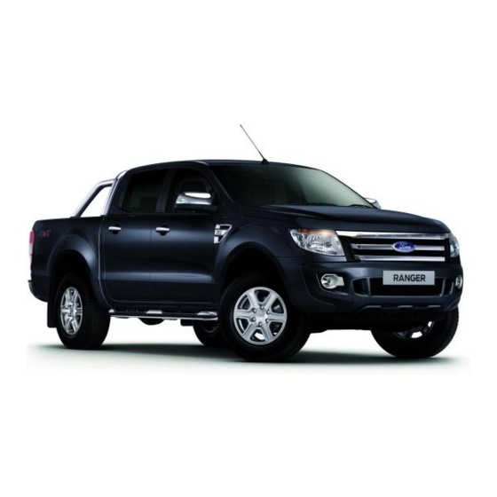 Ford RANGER Manual Del Conductor