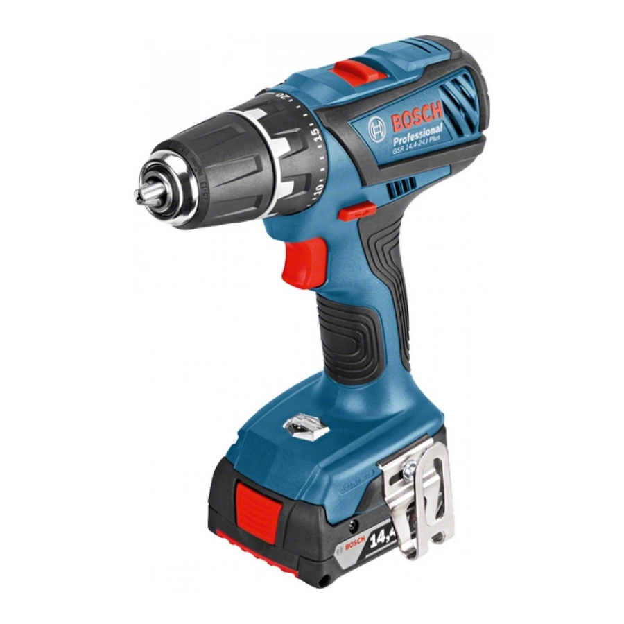 Bosch Professional GSR 14,4 V-LI Manual Original