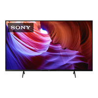 Sony BRAVIA KD-85X80CK Guía De Referencia