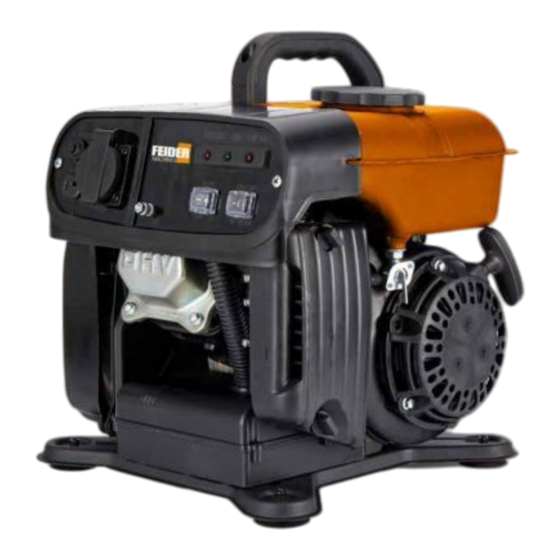 FEIDER Machines FG1600i-A Manual De Instrucciones Original