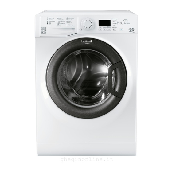 Hotpoint Ariston FMG 923 Manuales