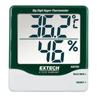 Extech Instruments 445703 Manual De Instrucciones