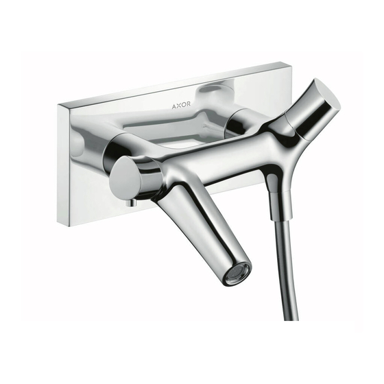 Hansgrohe Axor Starck Organic 12410000 Manuales