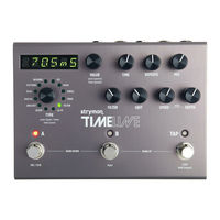 Strymon Timeline Manual Del Usuario