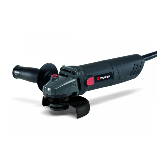 Würth EWS 8-115 LIGHT Traducción Del Manual De Instrucciones De Servicio Original