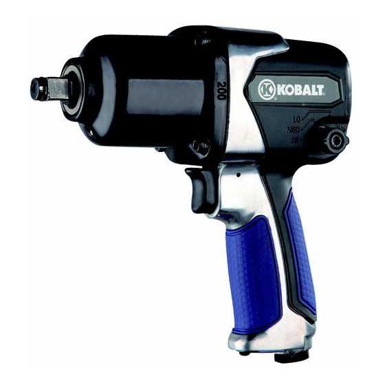 Kobalt SGY-AIR141 Manual De Instrucciones