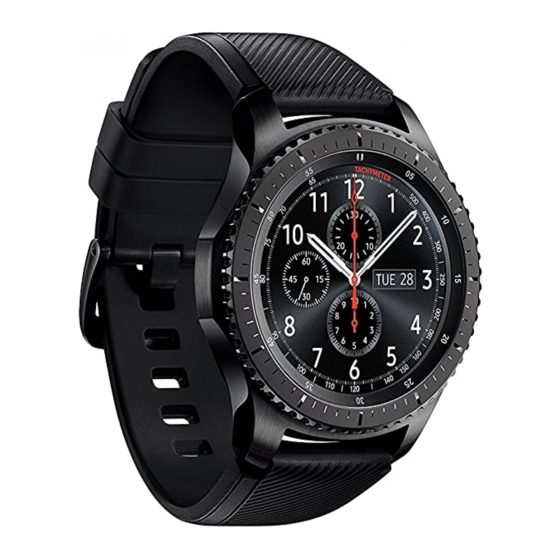 Samsung Gear S3 frontier Guia De Inicio Rapido