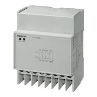 Siemens 5TT5 200 Instructivo