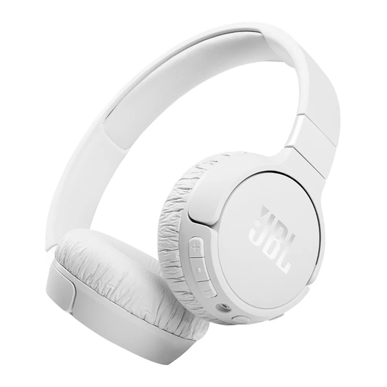 Harman JBL Tune 660NC Guía Rápida