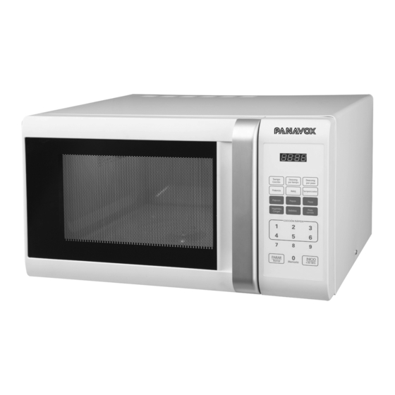 PANAVOX EM825CTB Manual De Instrucciones